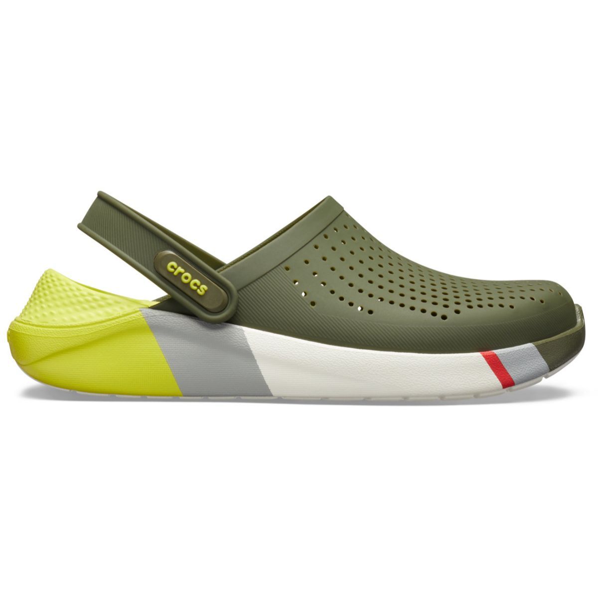 Crocs Olive LiteRide Solid Clogs (Euro 42-43)