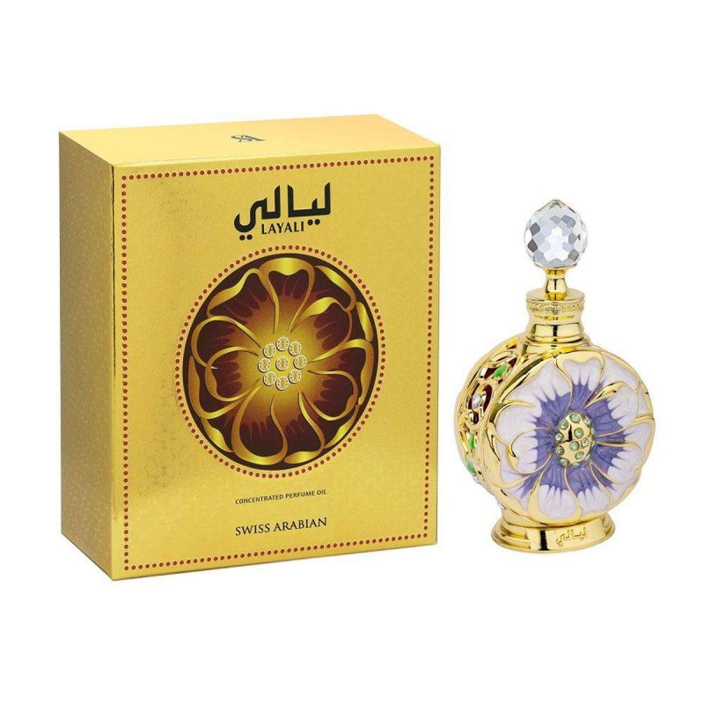 Swiss Arabian Layali - Luxury Products from Dubai - Long Lasting and Addictive Personal Perfume Oil Fragrance - A Seductive, High Quality Signature