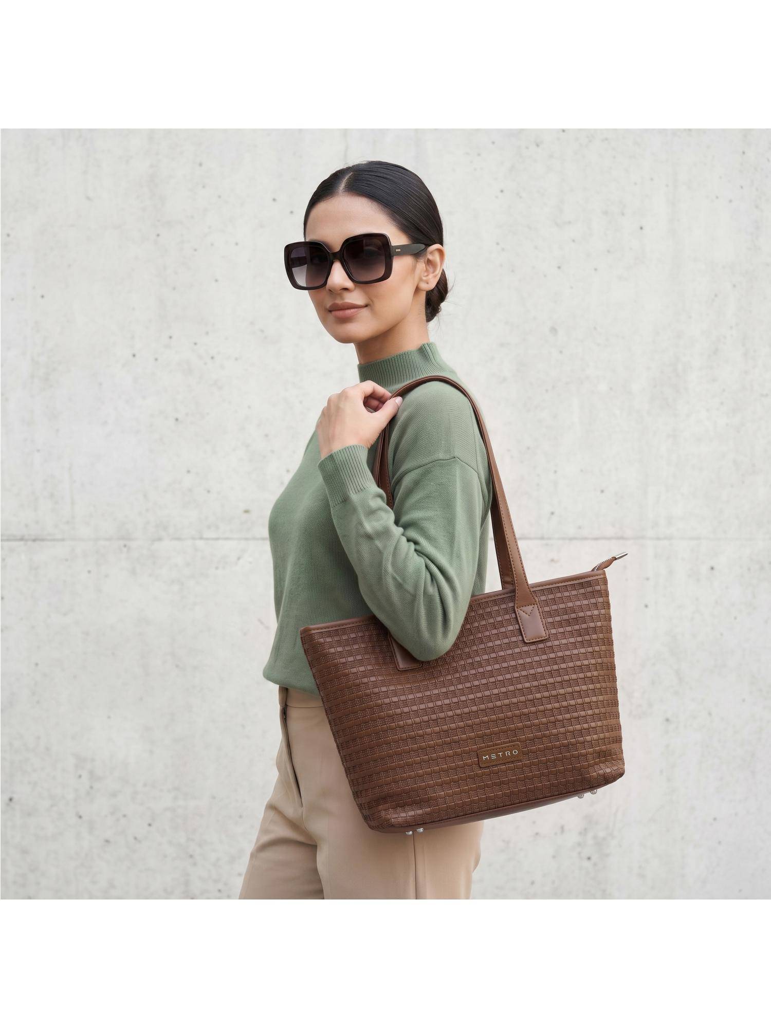 Metro Brown Women's Handbag