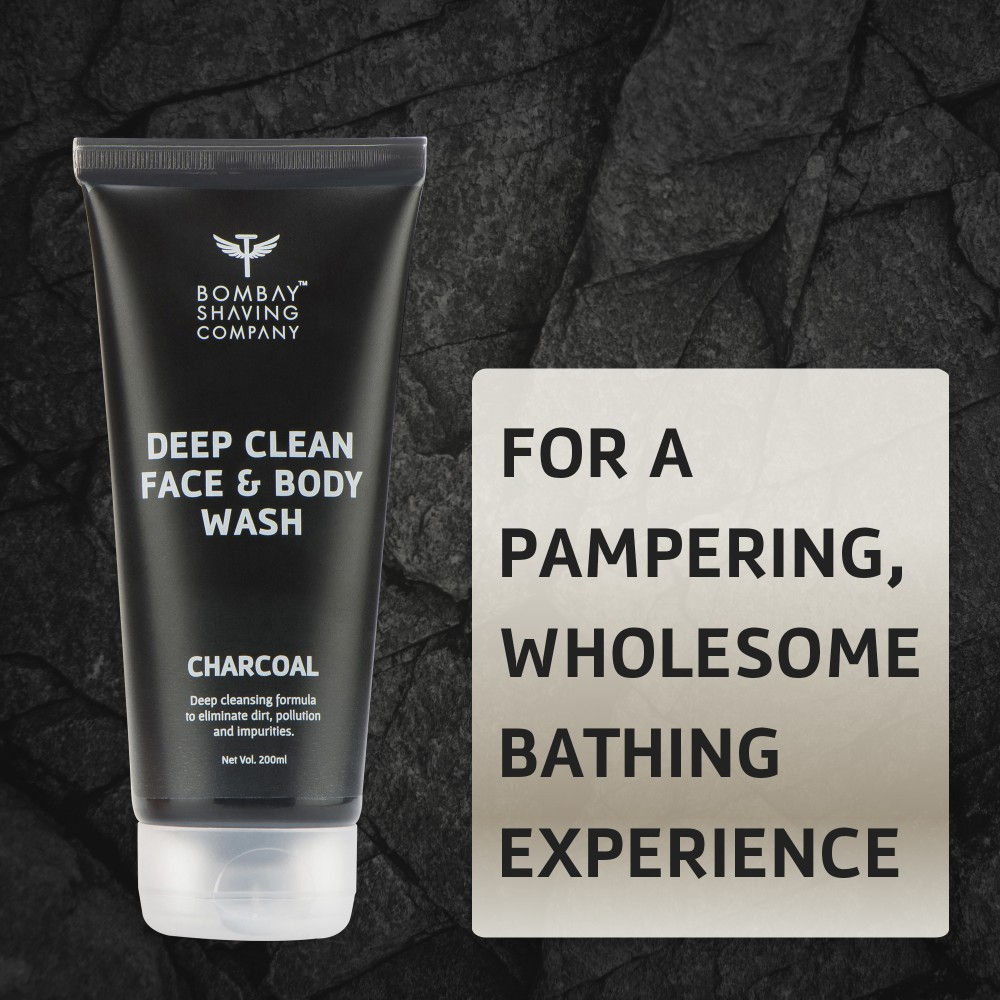 bombay shaving company charcoal face wash