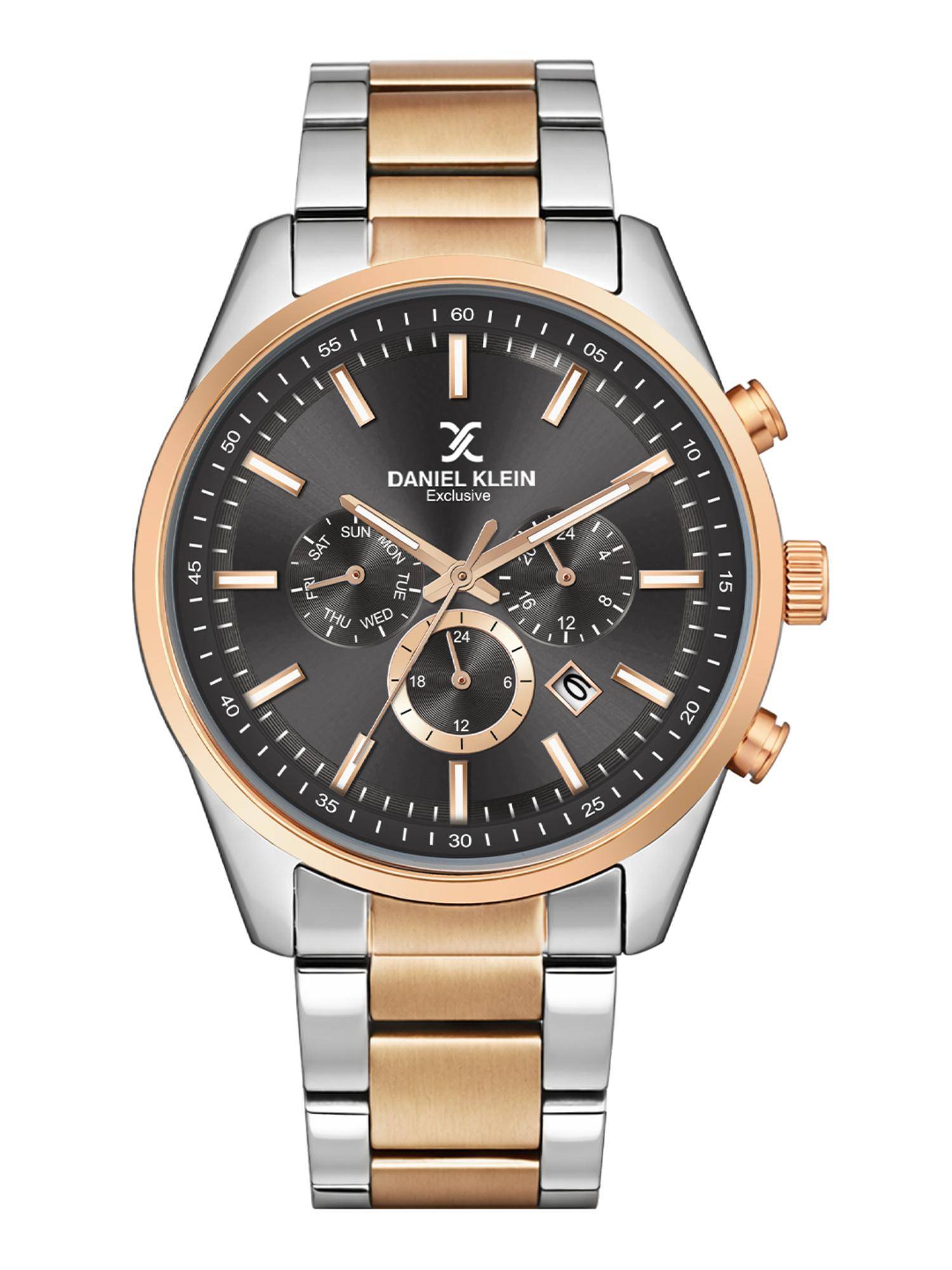 Daniel Klein Men Product Extension Grey Dial Analog Watch - DK.20.13348-9 (M)