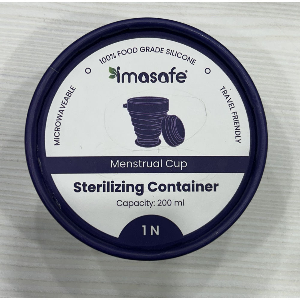 Buy Imasafe Premium Menstrul Cup Sterilizing Container Online