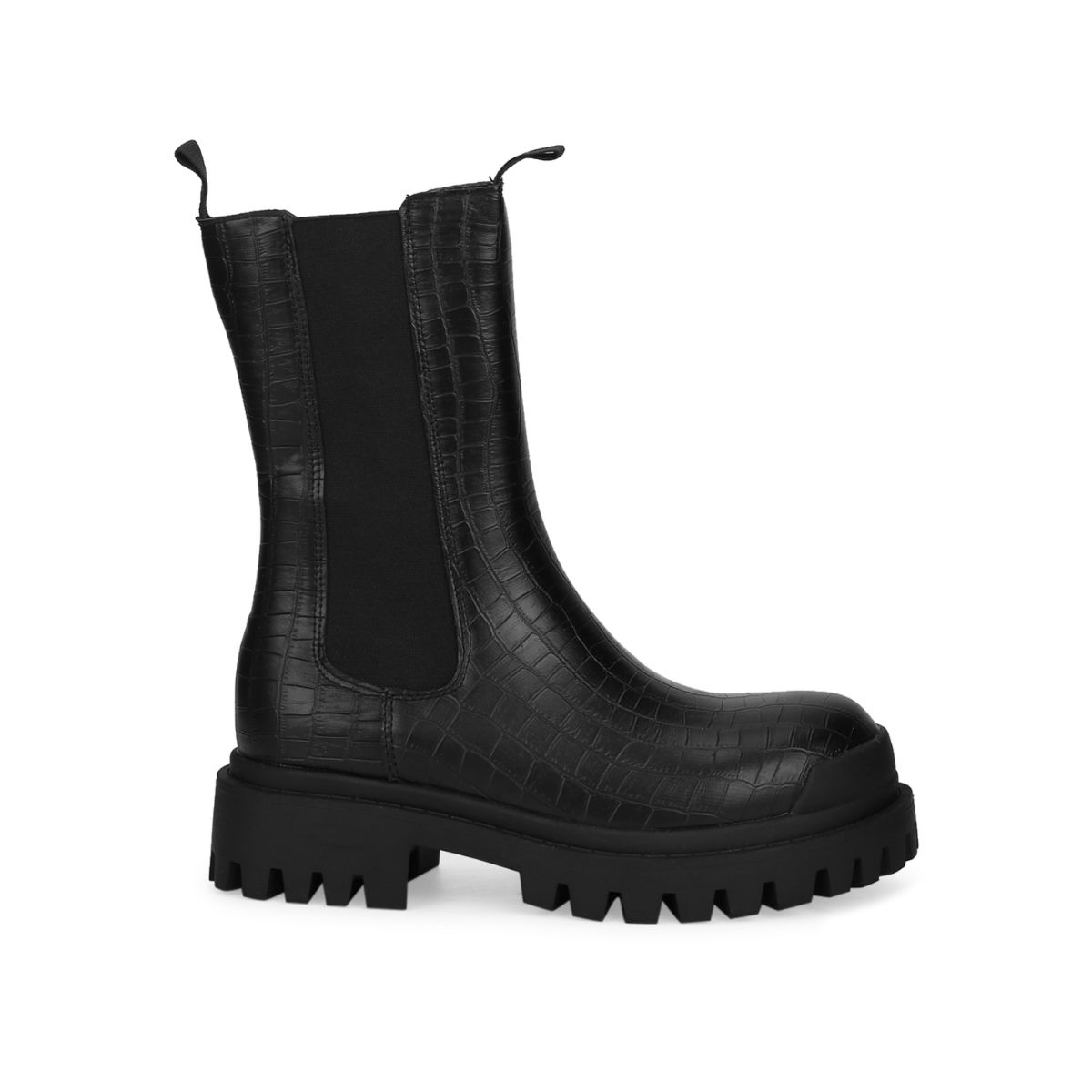 Truffle Collection Black Animal Print Boots Buy Truffle Collection