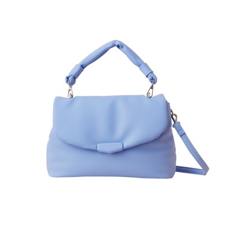 Buy LIGHT BLUE FAUX LEATHER SLING BAG for Women Online in India