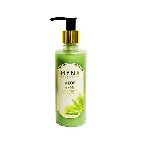 Mana Ayurvedam Aloe Vera Herbal Shampoo: Buy Mana Ayurvedam Aloe Vera  Herbal Shampoo Online at Best Price in India | Nykaa