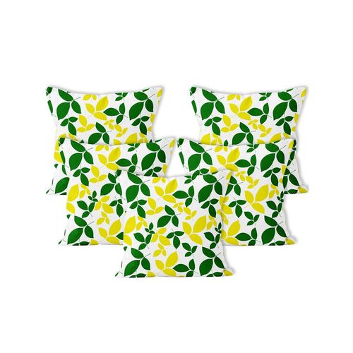 Buy Encasa Homes Decorative Cushion Covers Green (Pack of