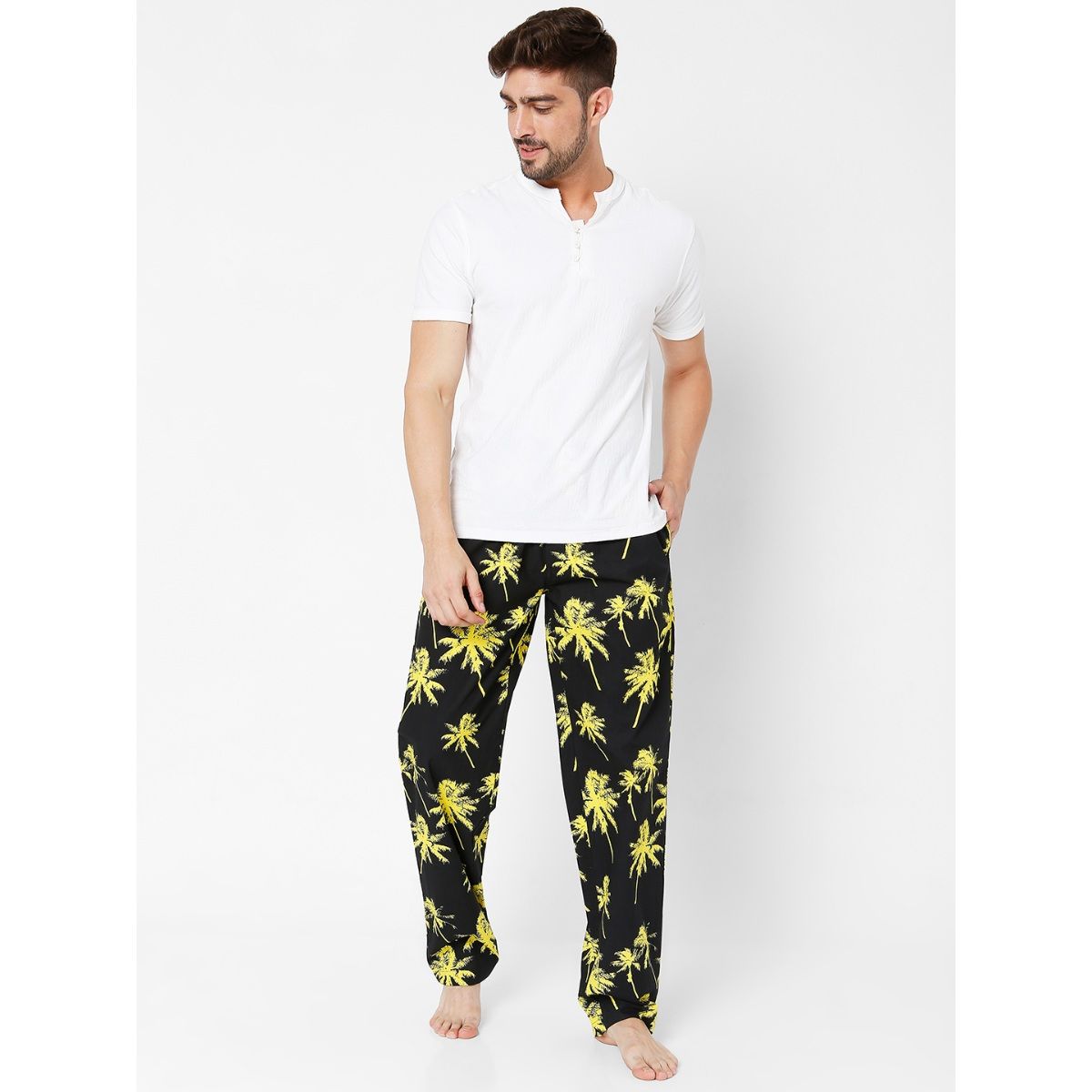 black pjs for men