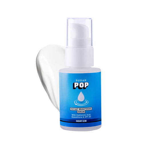 Buy SUGAR POP Instant Brightening Serum With Hyaluronic Acid And Glutathione SPF 20 Online Buy SUGAR POP Instant Brightening Serum With Hyaluronic Acid And Glutathione SPF 20 Online