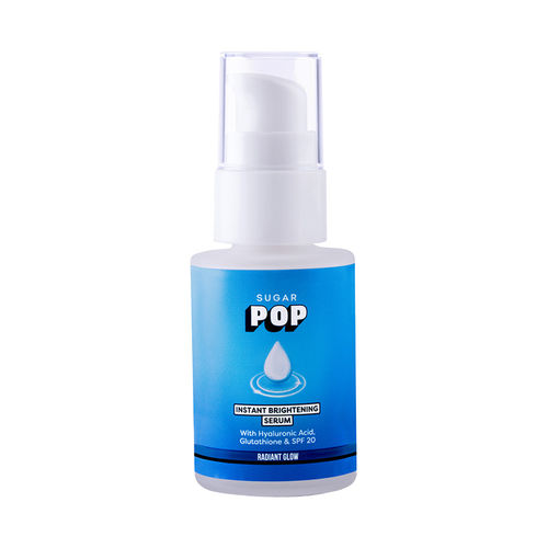 Buy SUGAR POP Instant Brightening Serum With Hyaluronic Acid And Glutathione  SPF 20 Online