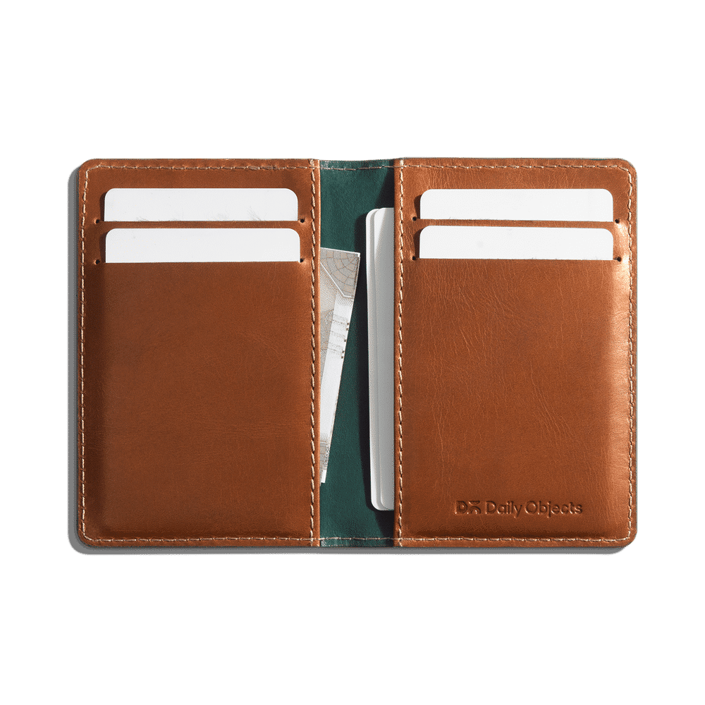 DailyObjects Forest Green Log Bi-fold Leather Wallet: Buy DailyObjects ...