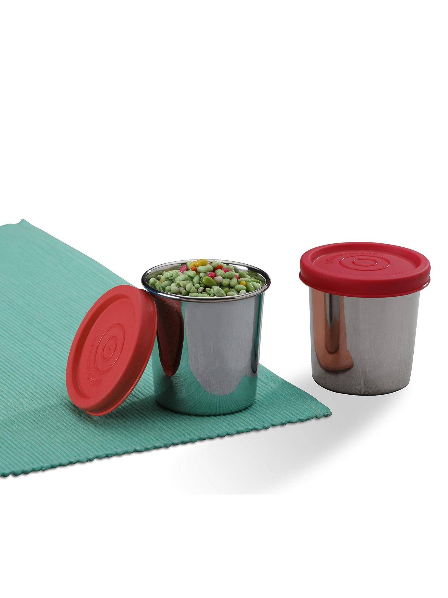 Signoraware Containers Buy Signoraware 100Ml Nano Vertical Ergonomic Containers - Red Online