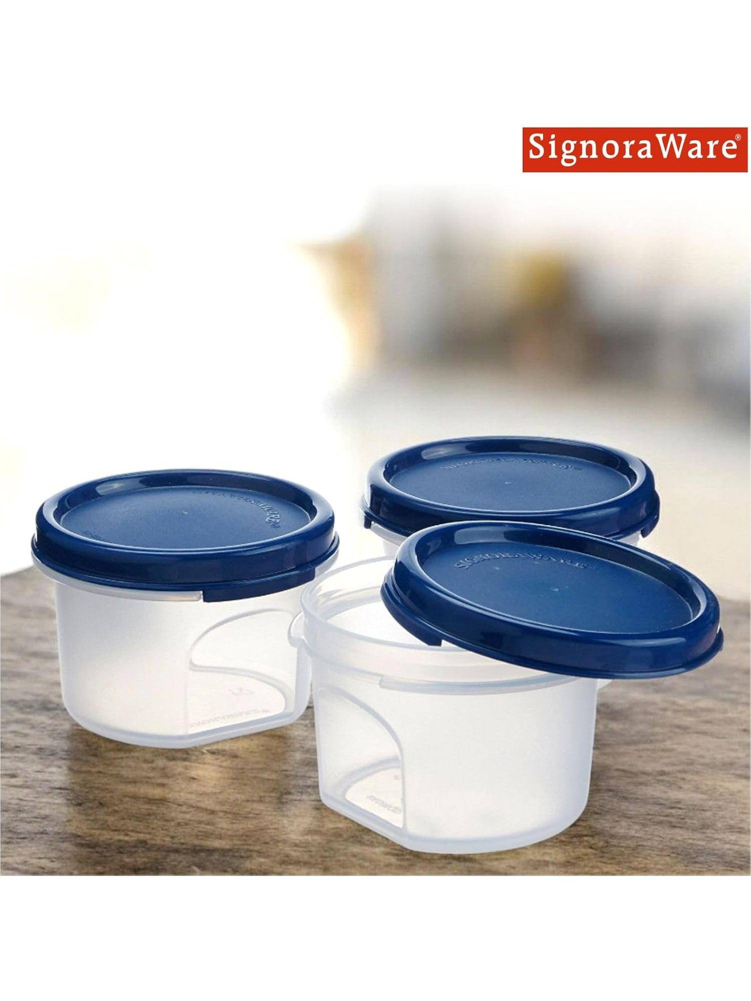 Signora Mod Buy Signoraware Signora Ware Modular Round Plastic Container Set, 200Ml ...