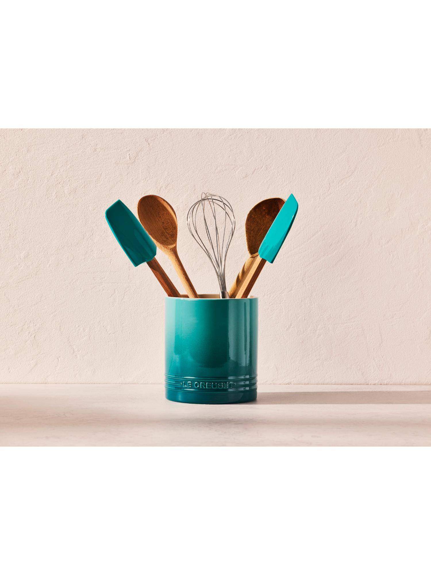 Le Creuset Signature Utensil Jar- 1.1L- Bleu Riviera