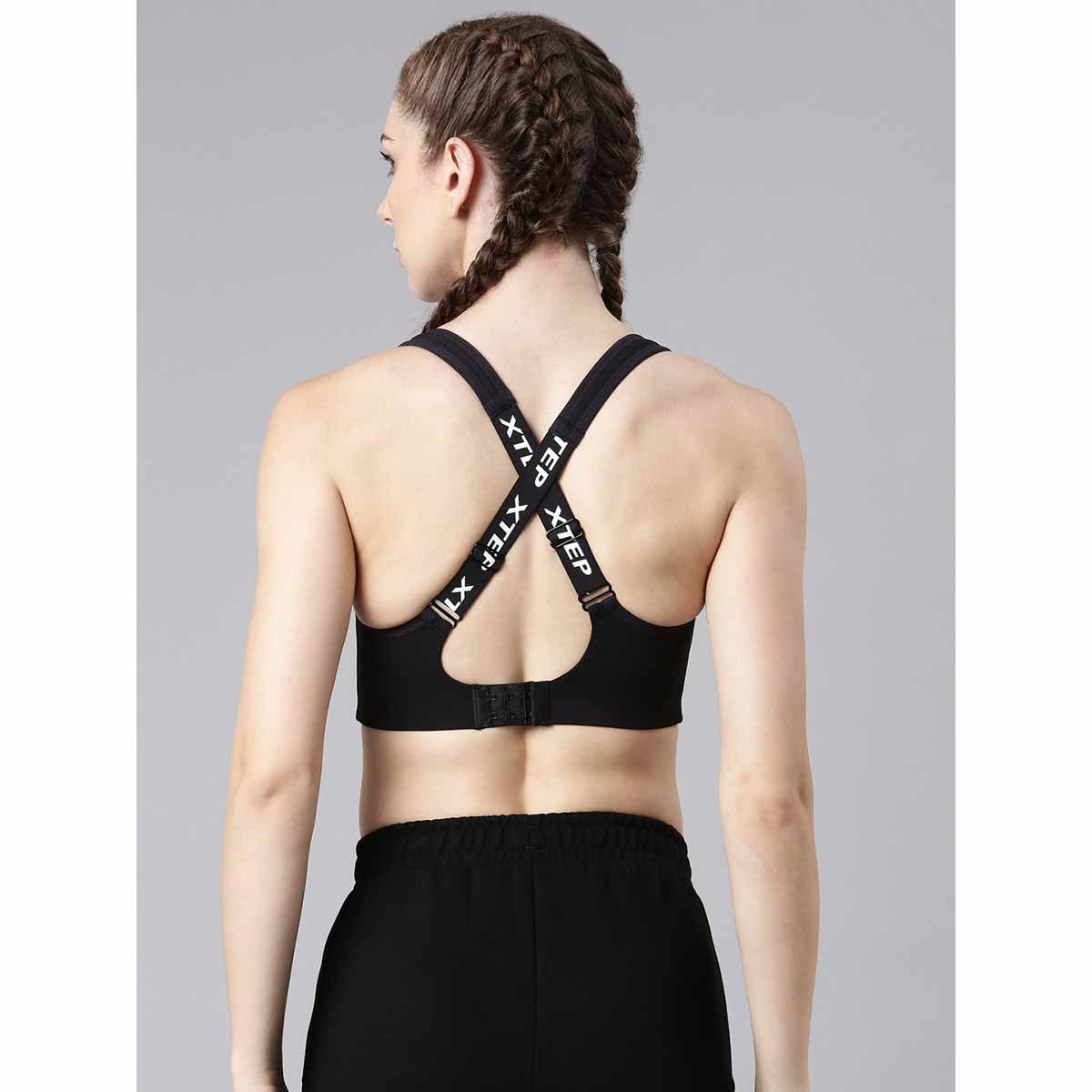Buy Xtep Training Series Seamless Slim Fit Sports Bra for Women