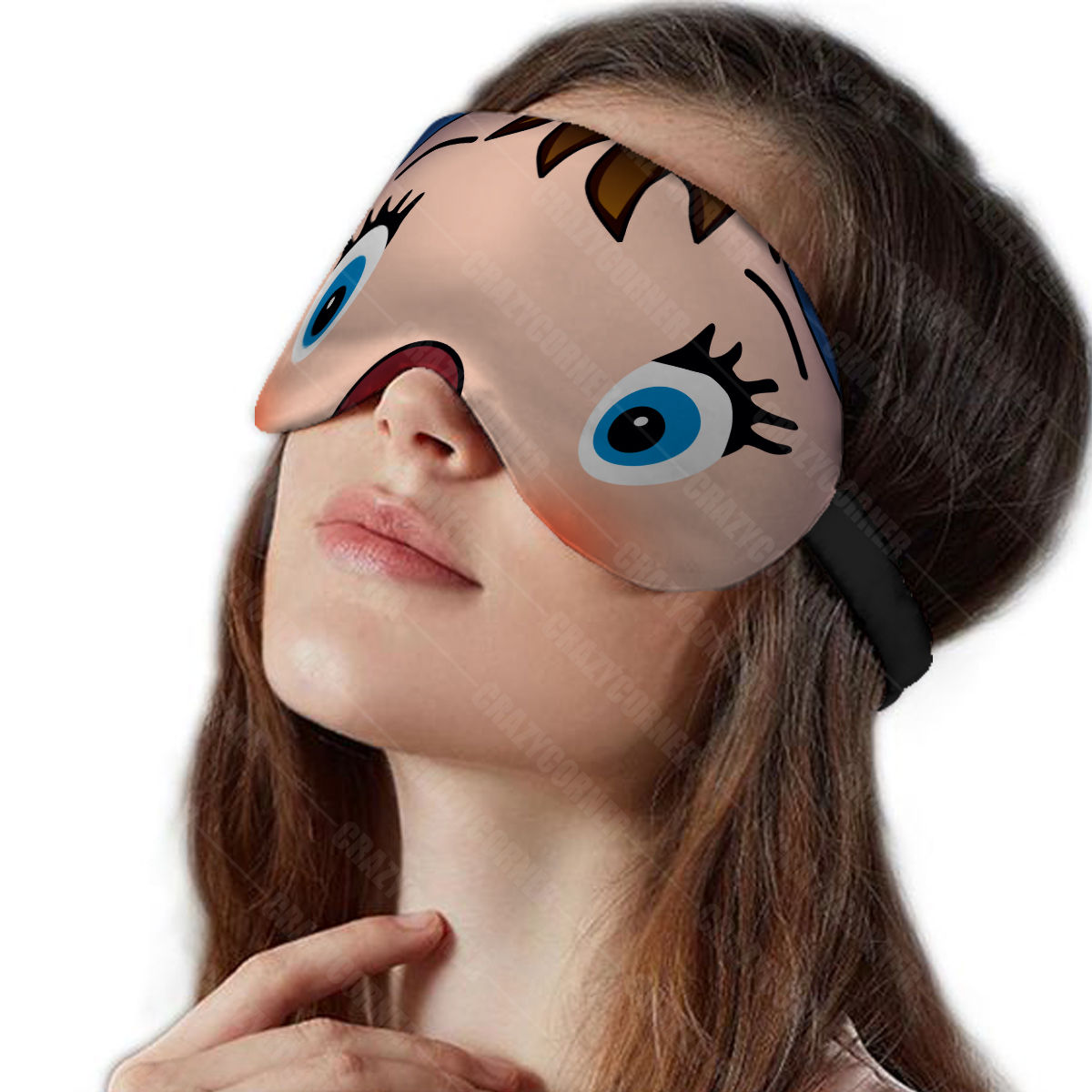 Crazy Corner Noddy Cartooneye Mask Printed Eye Mask/sleep Mask/eye