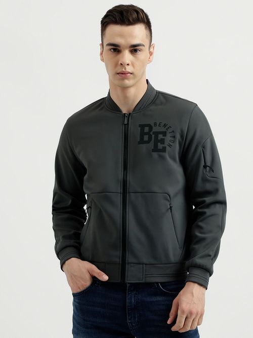 Buy United Colors of Benetton Mens Regular Fit Collar Scuba