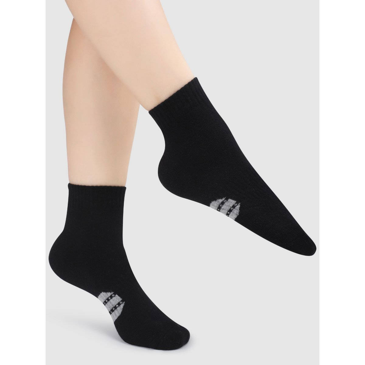 NEXT2SKIN Women Terry Cotton Ankle Socks (Pack of 3)