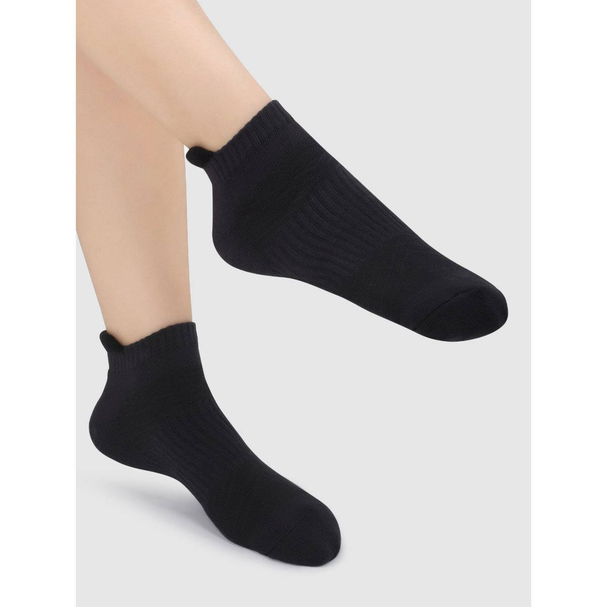NEXT2SKIN Women Terry Cotton Stripes Ankle Socks (Pack of 3)