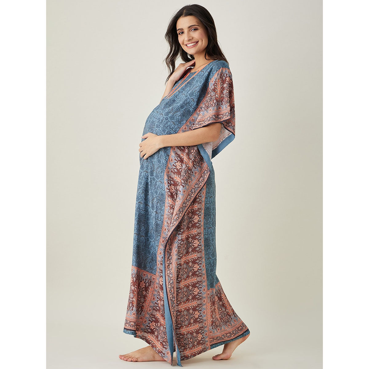 Baby Blue Stars Kaftan