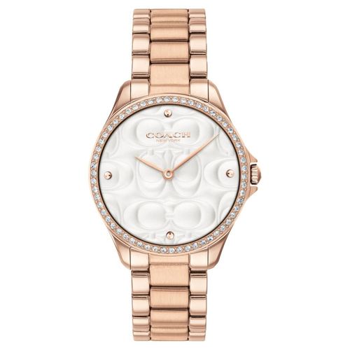 Buy Coach Watches Modern Sport Rose Gold Toned Stainless Steel
