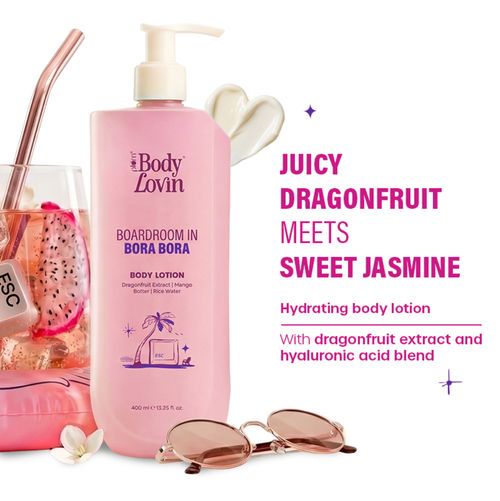 Plum BodyLovin’ Boardroom In Bora Bora Body Lotion, Hydrating, Brightening Sweet Tropical Fragrance