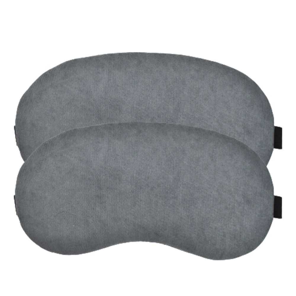 Visual Echoes Soft Cotton Sleep Eye Mask With Cooling Gel Inserts Dark Grey Color Pack Of 2 Buy