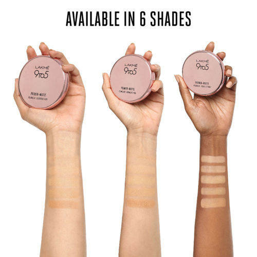 Lakme 9 To 5 Primer Matte Powder Foundation Compact Buy Lakme 9 To 5 Primer Matte Powder Foundation Compact Online At Best Price In India Nykaa The 2 darker shades are good for people from. lakme 9 to 5 primer matte powder foundation compact silky golden