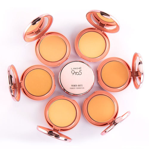 Lakme 9 To 5 Primer Matte Powder Foundation Compact Buy Lakme 9 To 5 Primer Matte Powder Foundation Compact Online At Best Price In India Nykaa Lakme 9to5 naturale finishing powder. lakme 9 to 5 primer matte powder foundation compact silky golden
