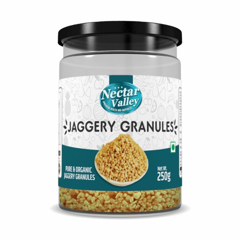 Nectar Valley Jaggery Granules, 100% Natural, Pure & Organic, Sulphur, GMO & Chemical Free