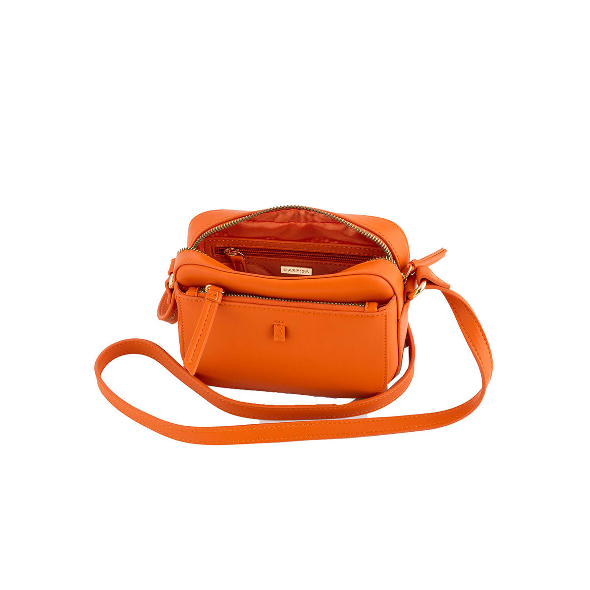 CARPISA Women Crossbody Orange Sling Bag: Buy CARPISA Women Crossbody ...