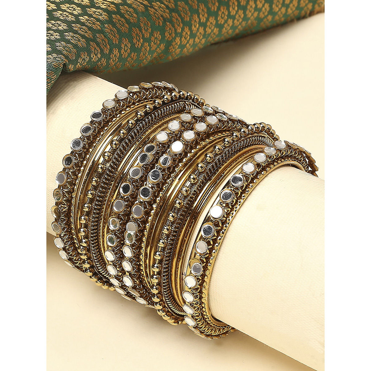 Antique gold bangles set store