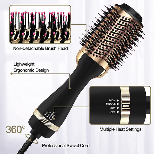 Buy Bronson Professional Volumizer Blow Hair Dryer Brush Hot Air