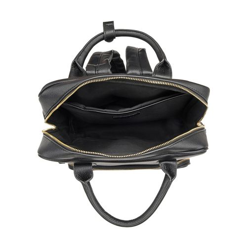 Buy Accessorize London Womens Faux Leather Black Pocket Handle Backpack with 12 inch Laptop Sleeve Online Buy Accessorize London Womens Faux Leather Black Pocket Handle Backpack with 12 inch Laptop Sleeve Online