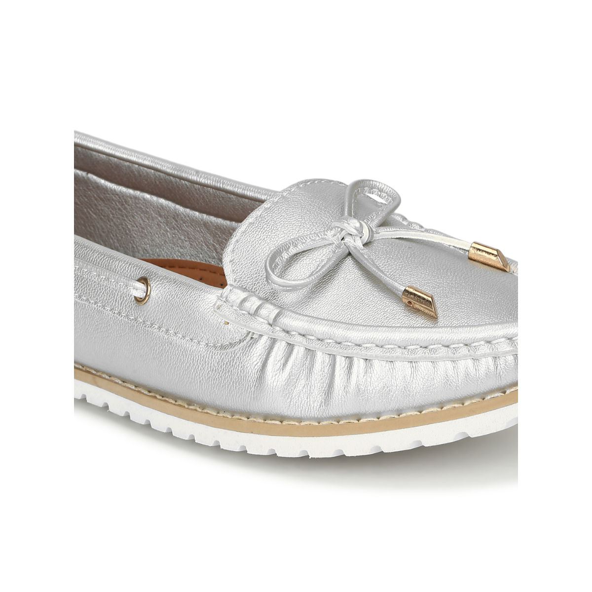 Silver belly shoes deals
