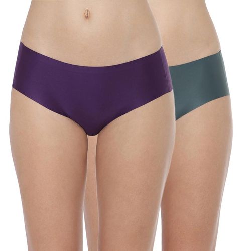 Buy Triumph Stretty Skinfit 144 Bonded Waisband Seamless Hipster Brief -  Pack of 2 - Multi-Color Online