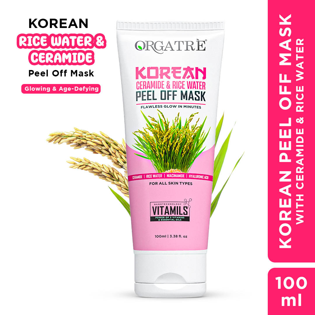 Orgatre Korean Peel Off Face Mask for Men & Women