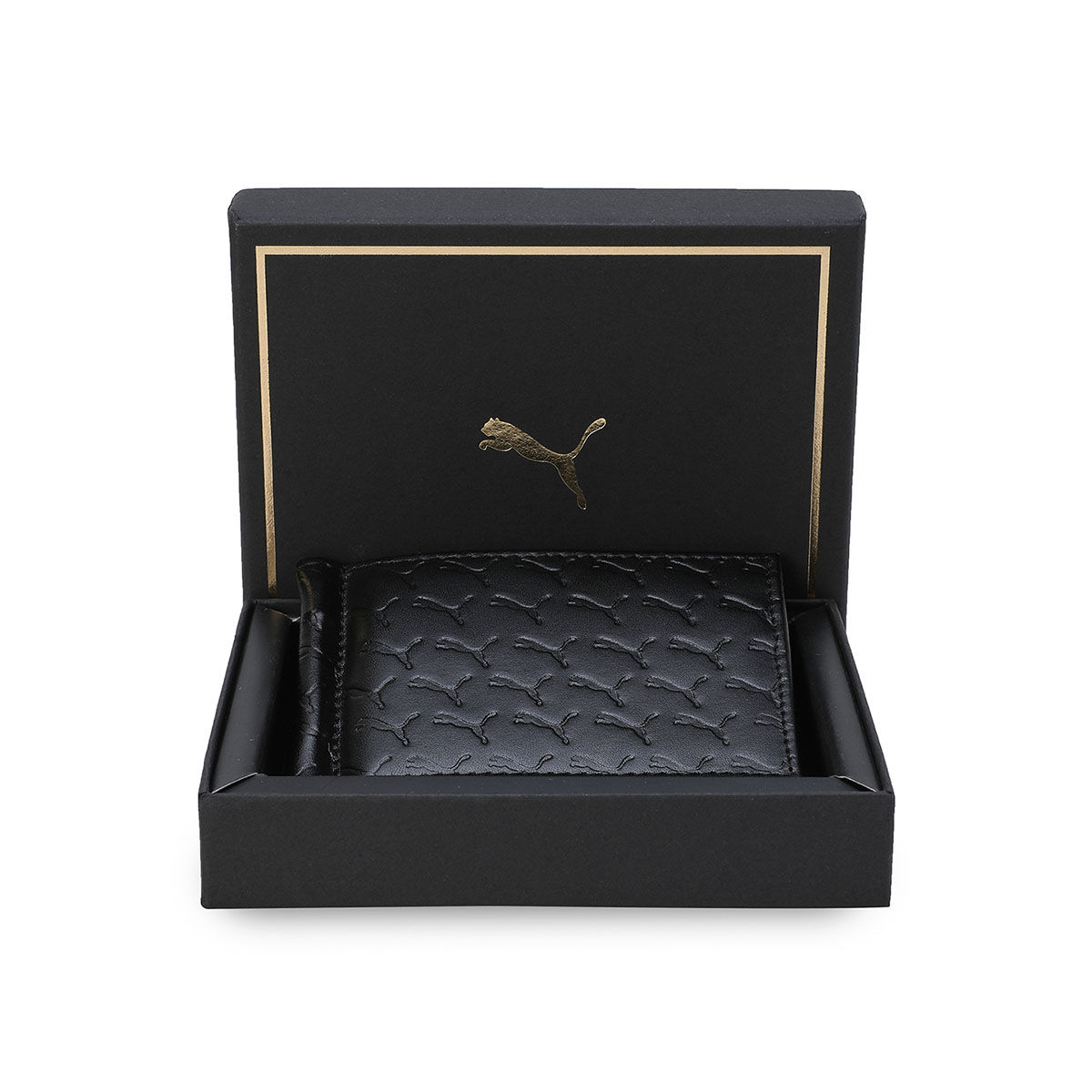 Buy Puma CAT Money Clip Unisex Black Wallet Online