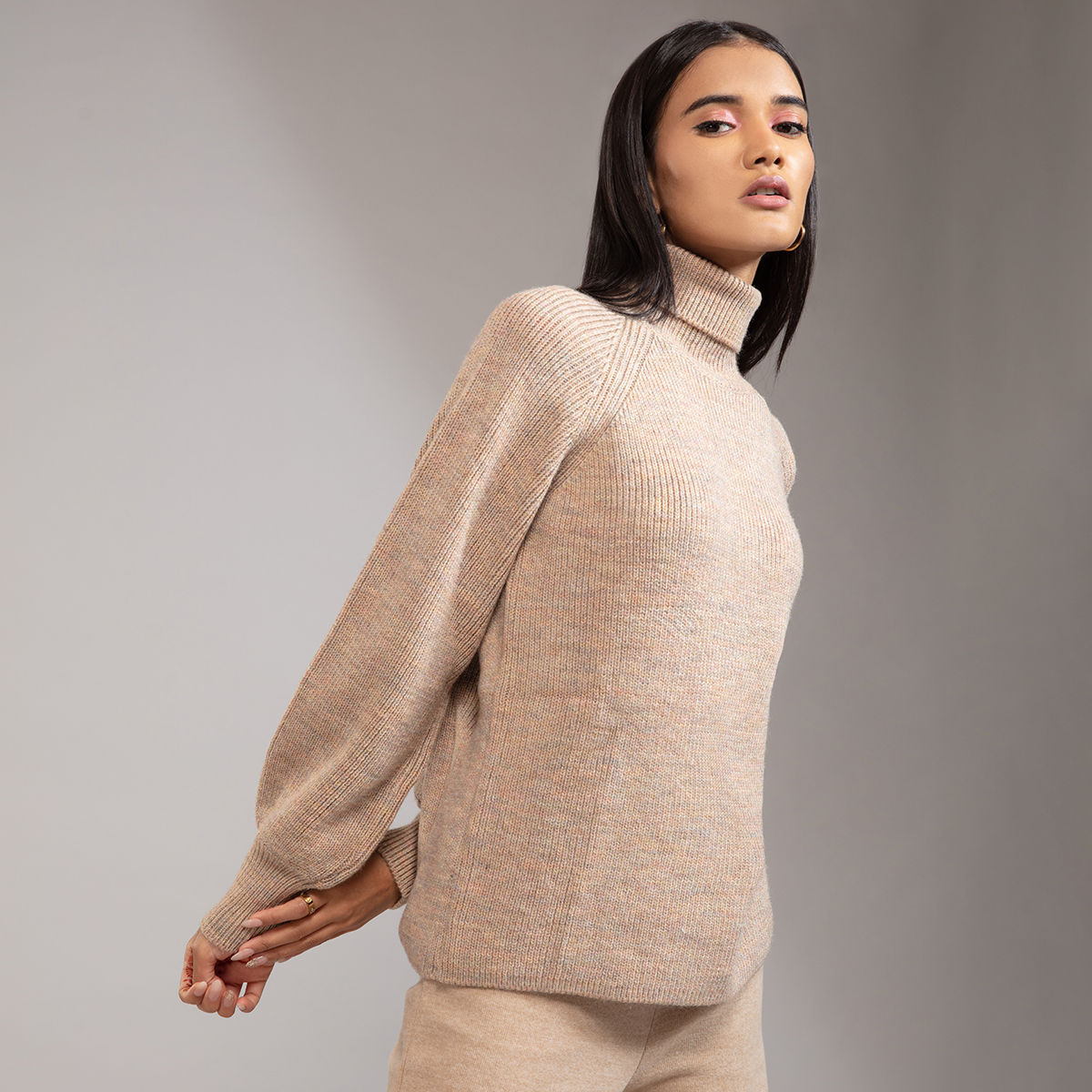 Twenty Dresses By Nykaa Fashion Beige 