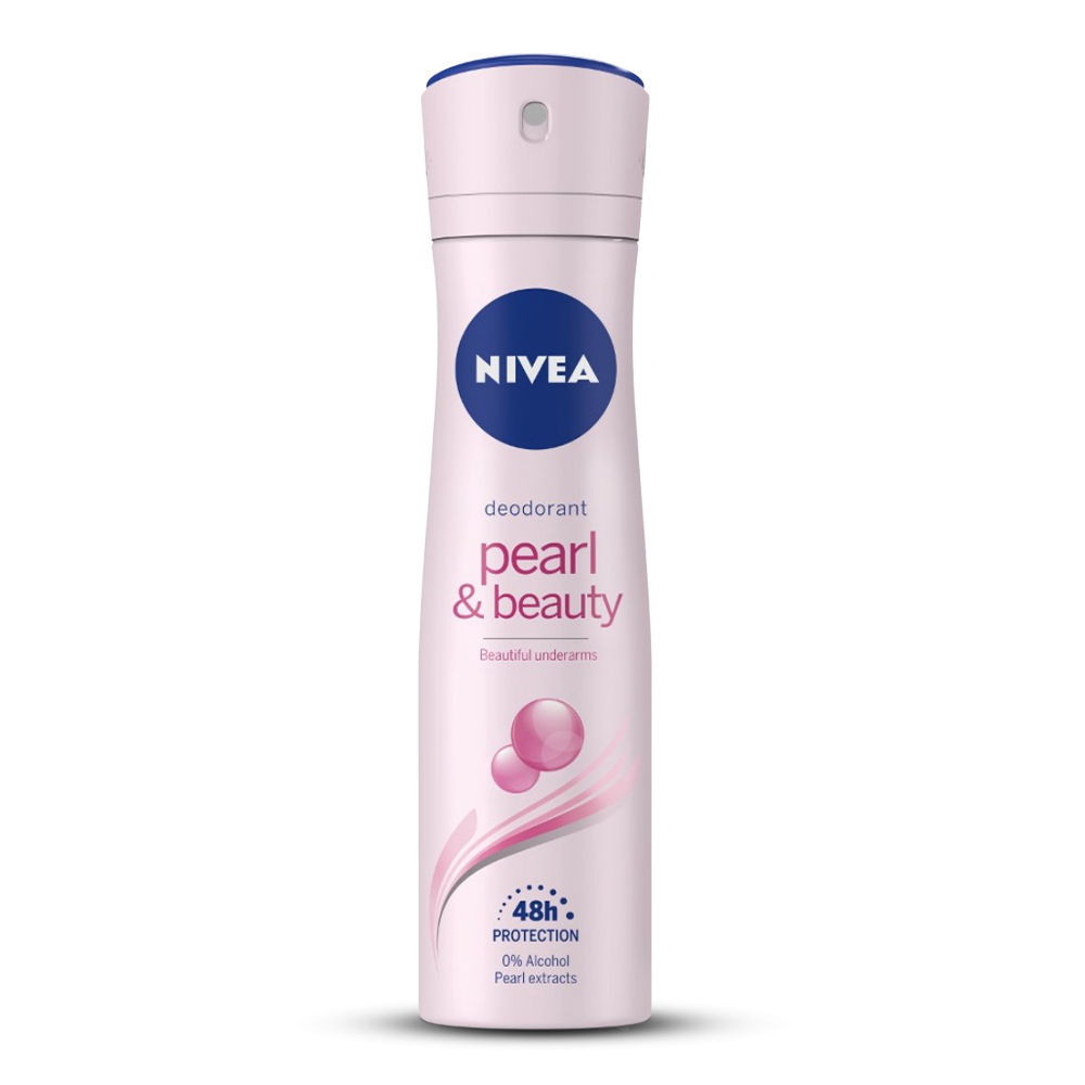 NIVEA Women Deodorant, Pearl & Beauty, for Beautiful Underarms & 48h Protection