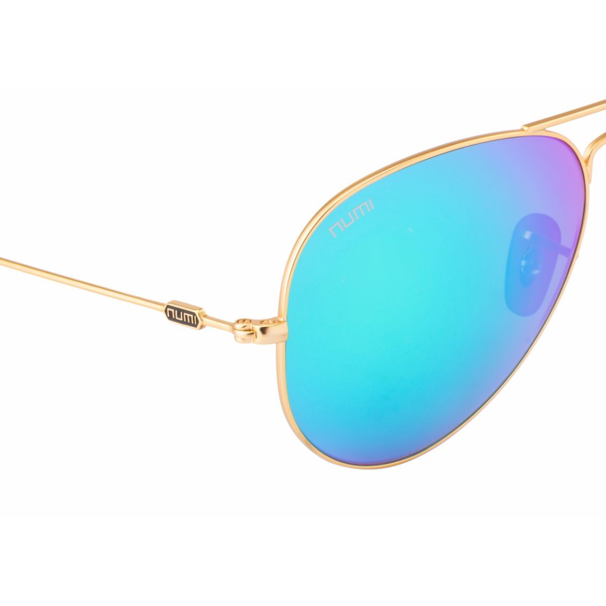 Numi Blue Lens Aviator Sunglasses Icon 3105 Cl9 Buy Numi Blue Lens Aviator Sunglasses Icon 