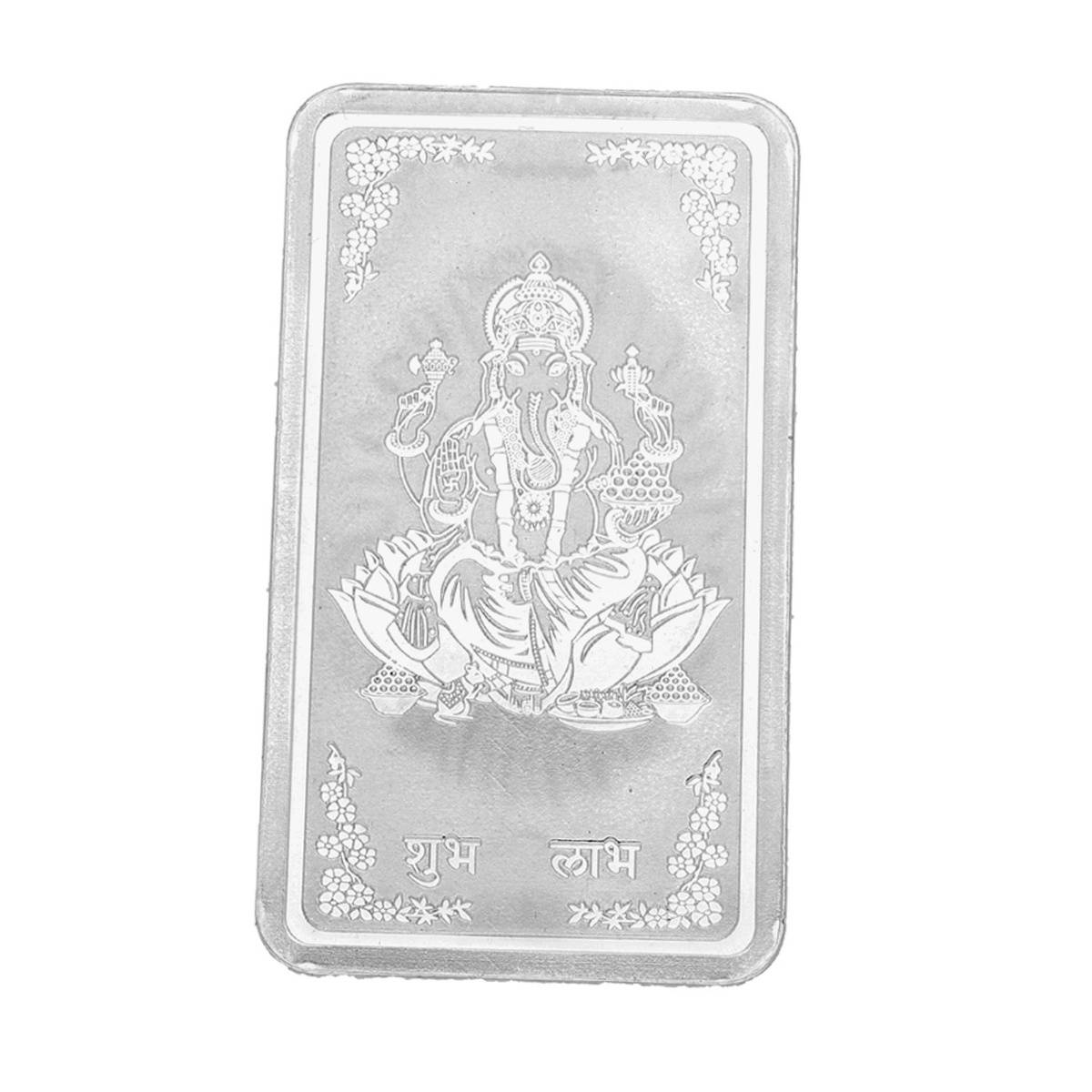 Sri Jagdamba Pearls 20 Grams Bar Lakshmi Pure Silver coin