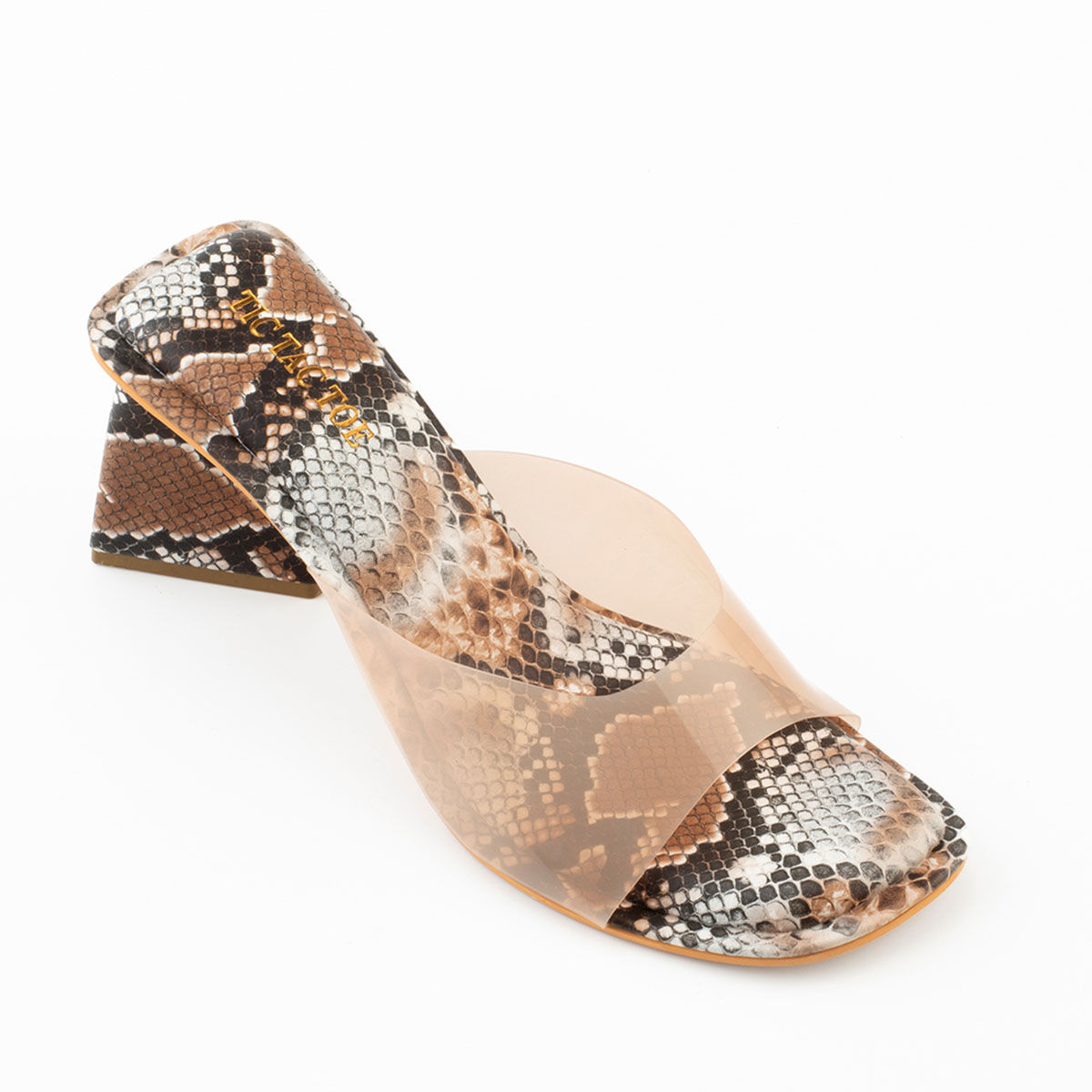 Animal print mules online heels