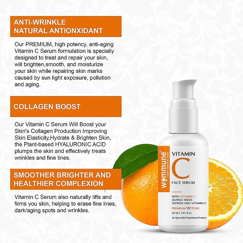 Wommune Vitamin C Face Serum Buy Wommune Vitamin C Face Serum Online At Best Price In India