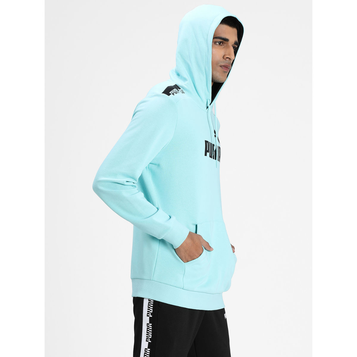 puma turquoise hoodie