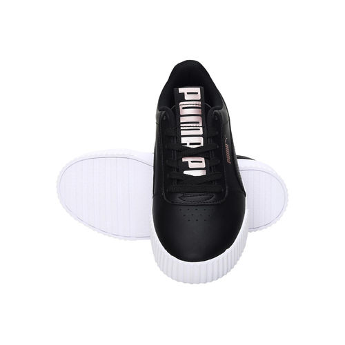 Puma Carina Bold Metallic Womens Black Casual Sneakers (UK 3)