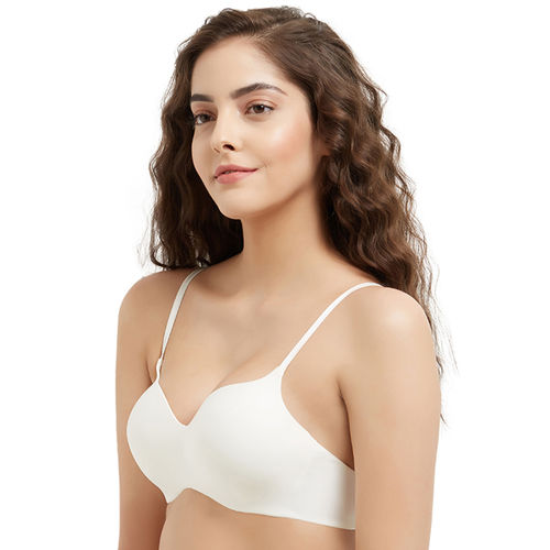 Buy Basic Mold Padded Non Wired 3/4Th Cup Everyday T-Shirt Bras