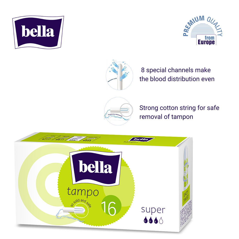Buy Bella Panty Mini Pantyliner + Bella Tampo Super Tampon Combo Online