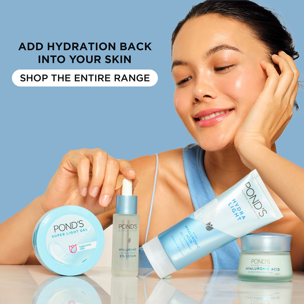 Buy Ponds Hydra Light Hyaluronic Acid Hydrating Night Gel Online