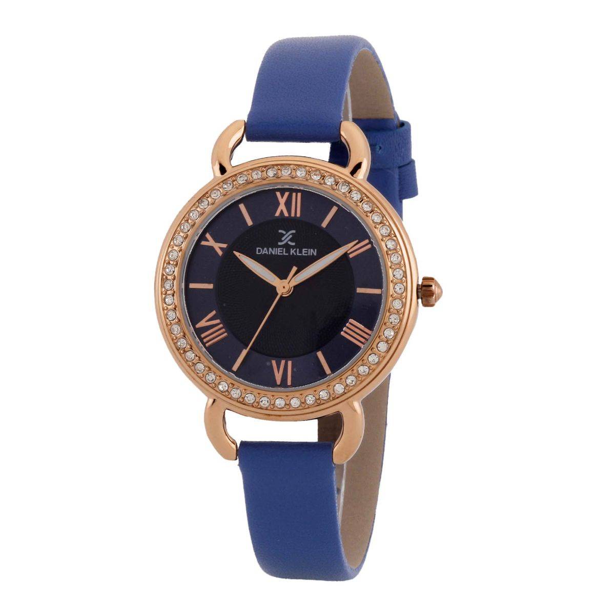 Daniel Klein Blue Color Watches For Women DK.1.12563-6