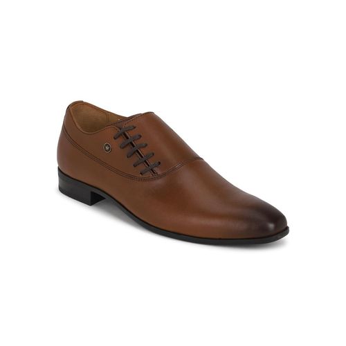 Louis Philippe Solid Brown Formal Shoes: Buy Louis Philippe Solid Brown  Formal Shoes Online at Best Price in India